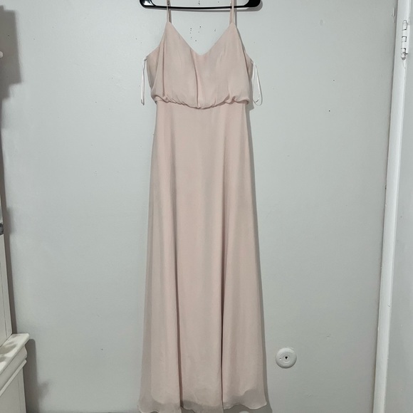 Birdy Grey Dresses & Skirts - Birdy Grey size medium bridesmaid taupe light pink dress